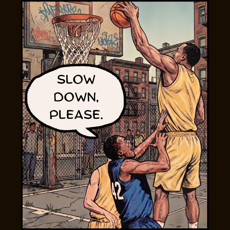 SLOW DOWN, PLEASE T